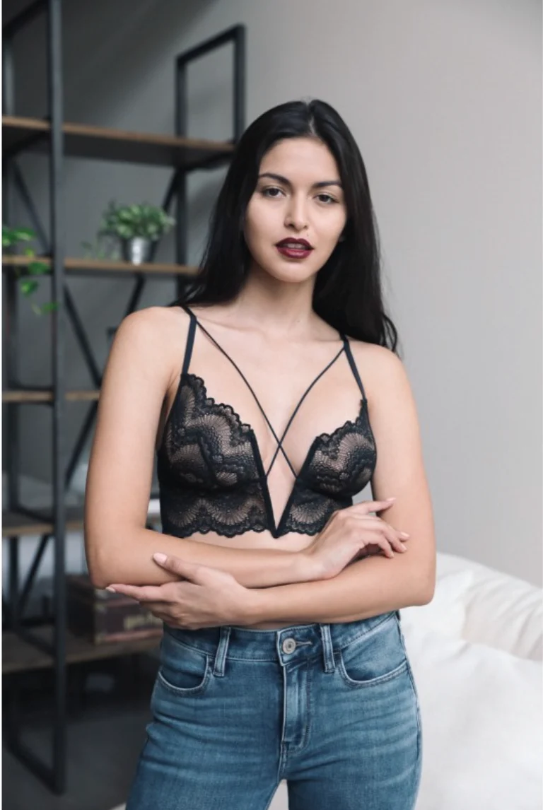 Plunge Longline Bralette