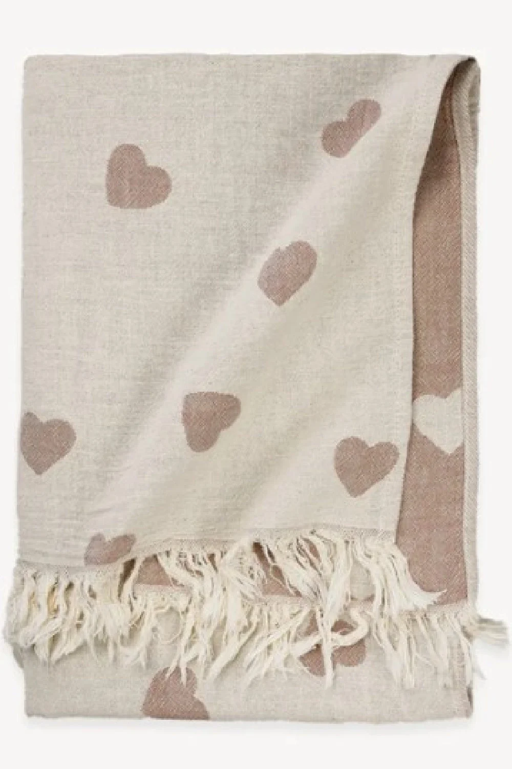 Pokoloko Have a Heart Towel, Shell (TTJP9)