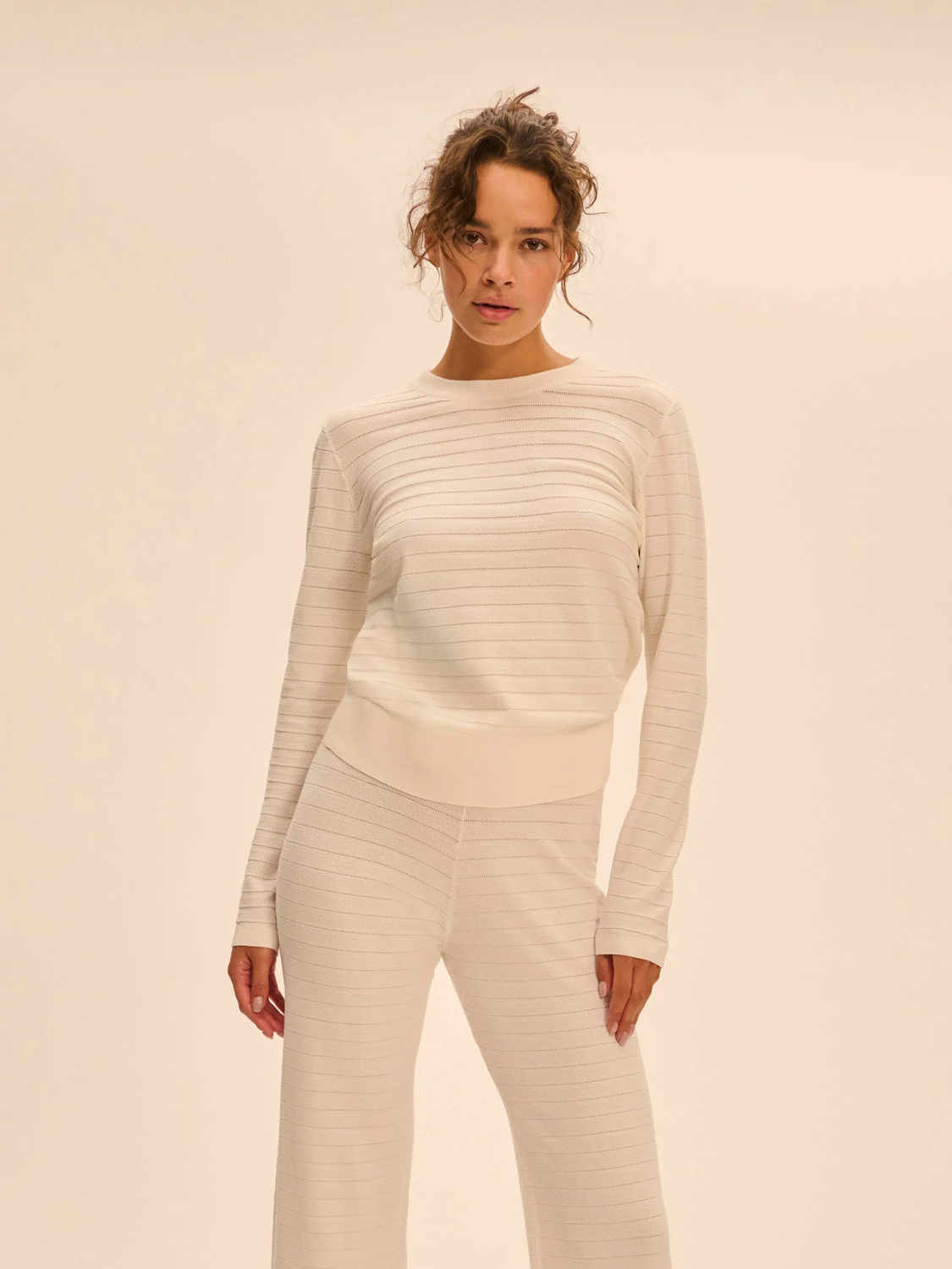 Pollen Loungewear Sweater - NaturalRegular price