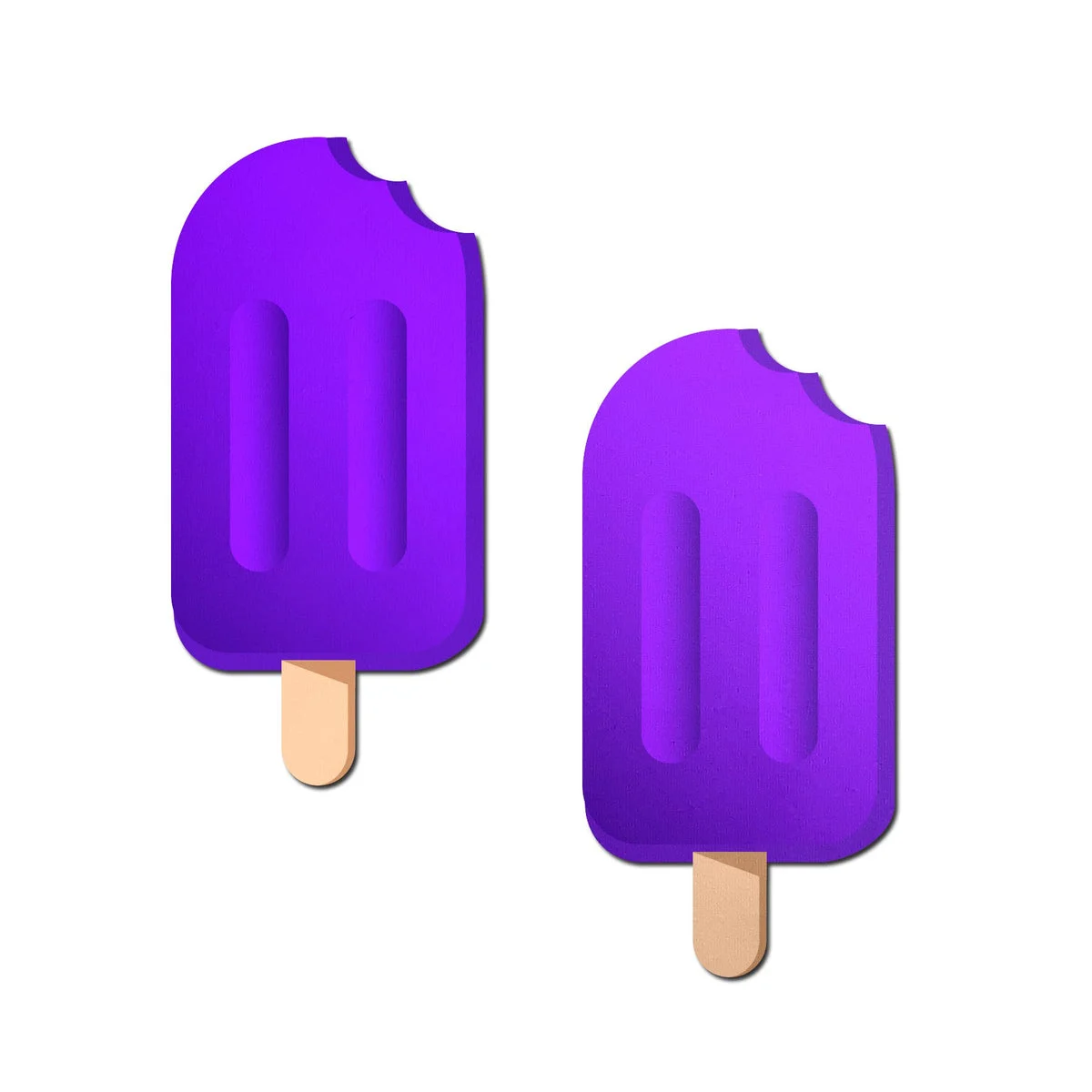 Popsicle: Grape Purple Ice Pop Nipple Pasties by Pastease