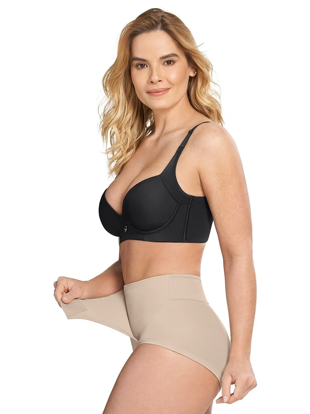 Postpartum Shapewear Panty with Adjustable Belly Wrap