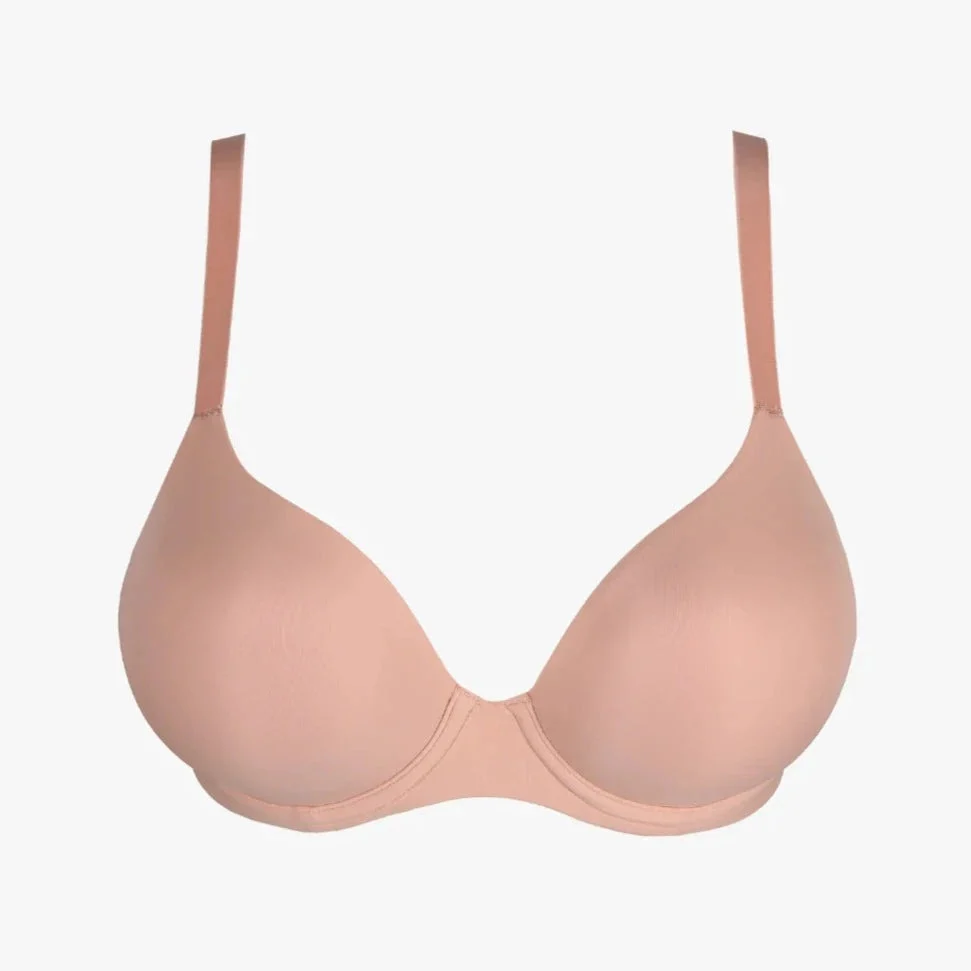 Prima Donna Figuras Spacer Plunge Bra (Powder Rose)