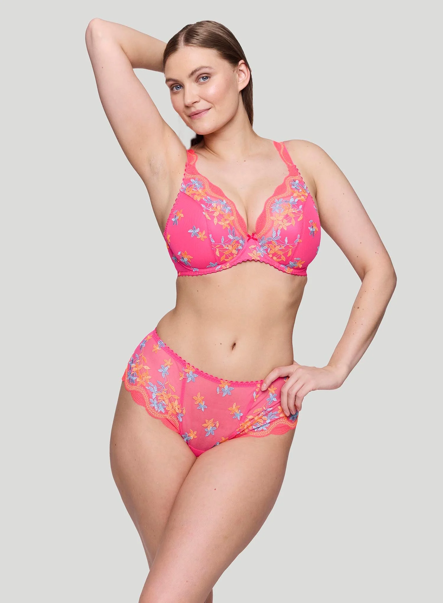 Primadonna: Cala Luna Underwired Half Padded Plunge Bra
