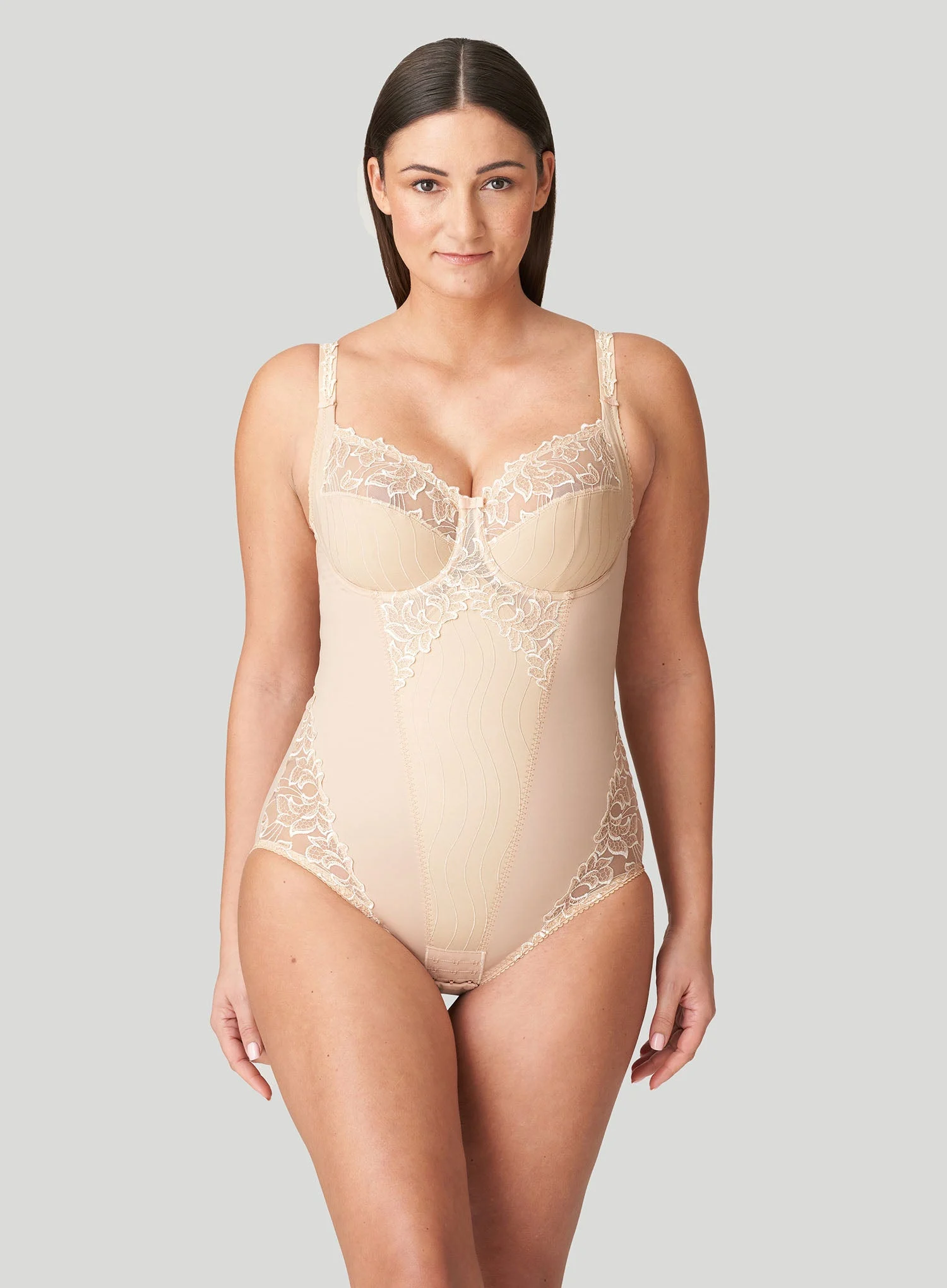 PrimaDonna: Deauville Bodysuit Cafe Latte