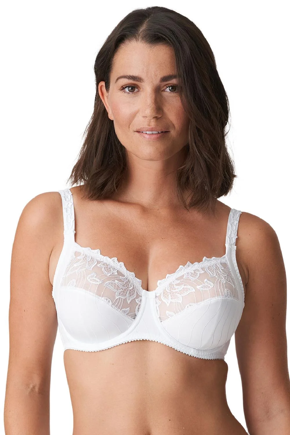 PrimaDonna Deauville Full Cup Bra (Cup F-J), White (0161811)