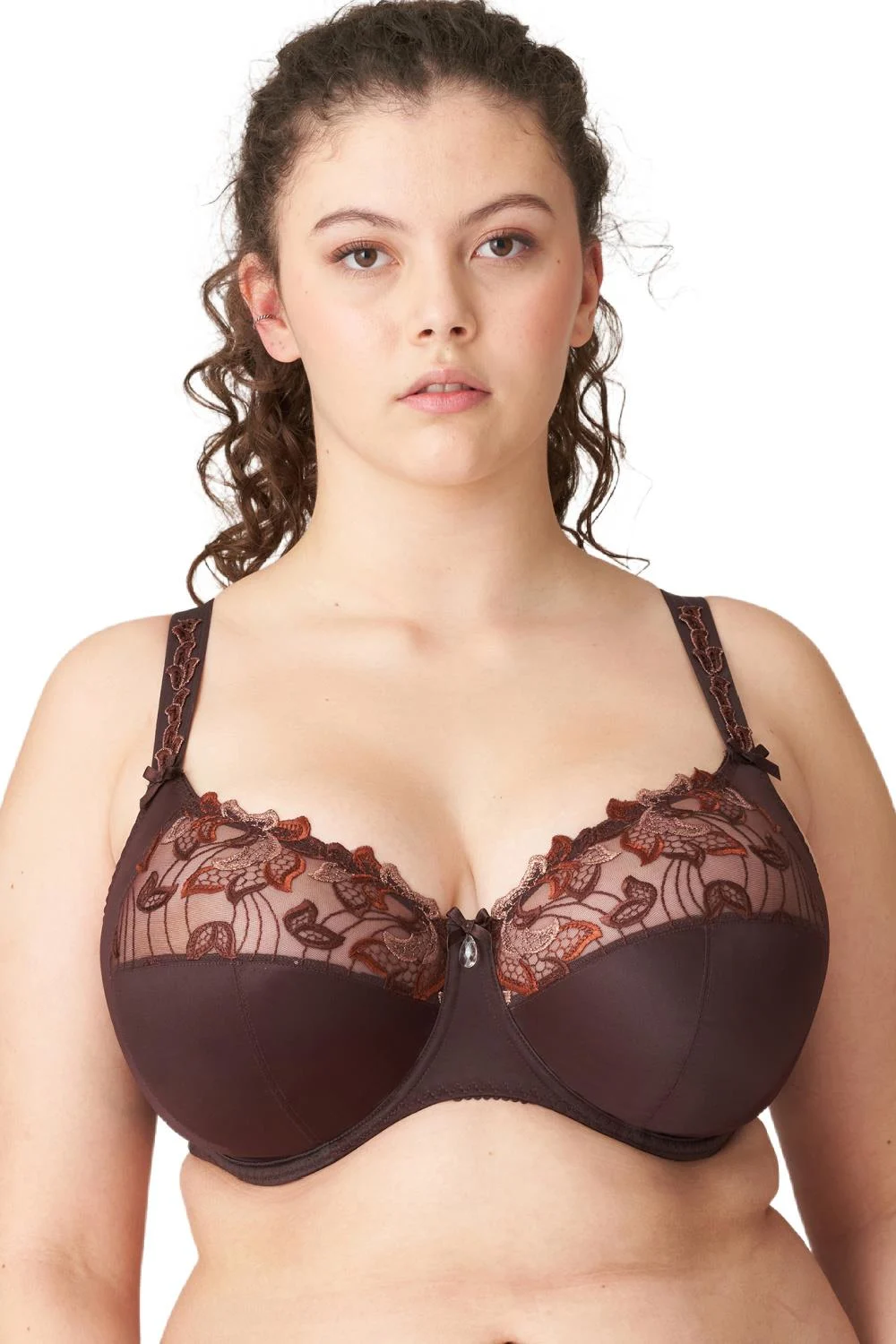 PrimaDonna Deauville Full Cup Bra, I - K Cup, Ristretto (0161815)