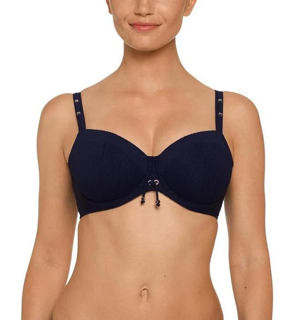 PrimaDonna Nikita Full Cup Underwire Bikini Top (4003710) - Water Blue