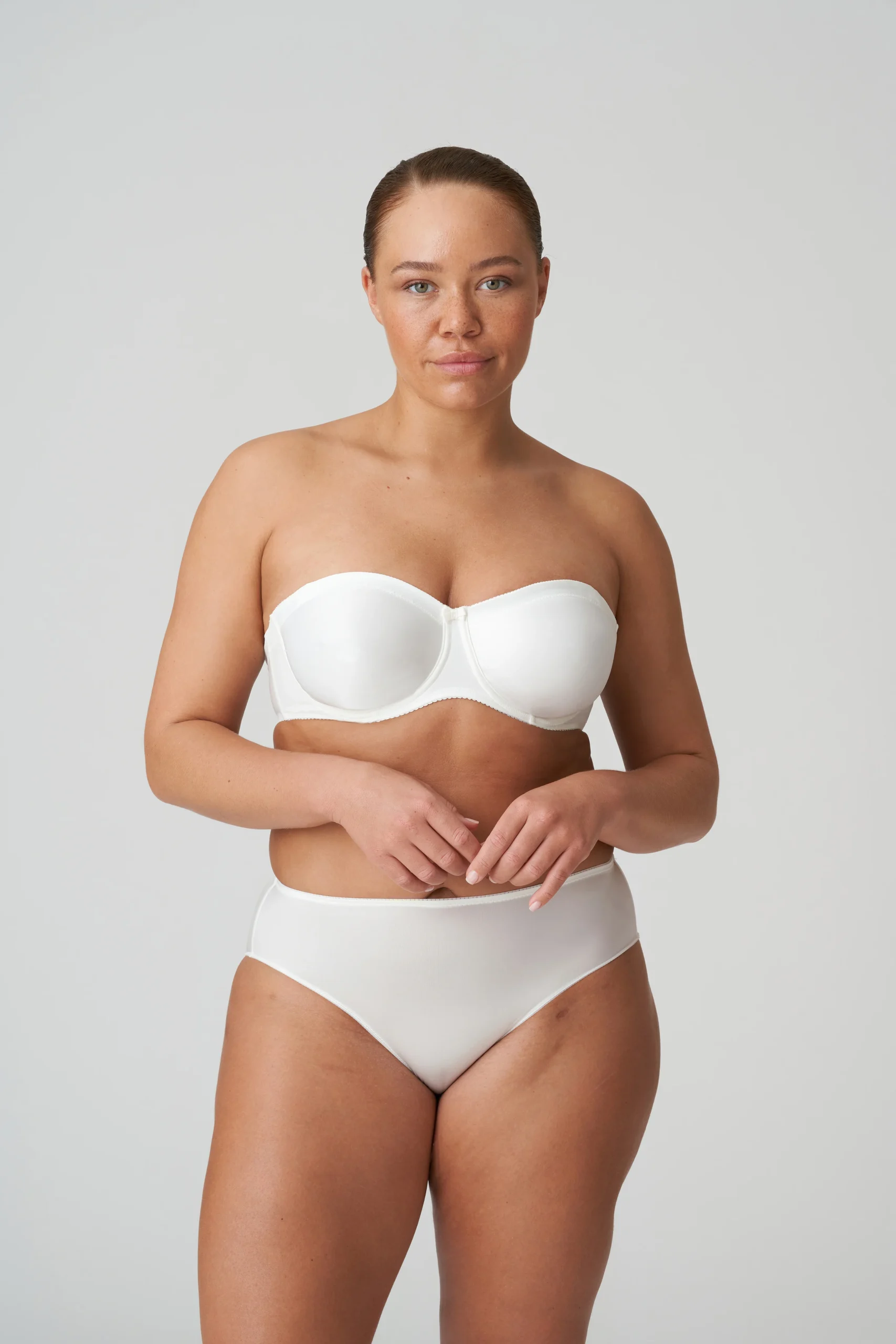 Primadonna Satin Strapless Non Padded