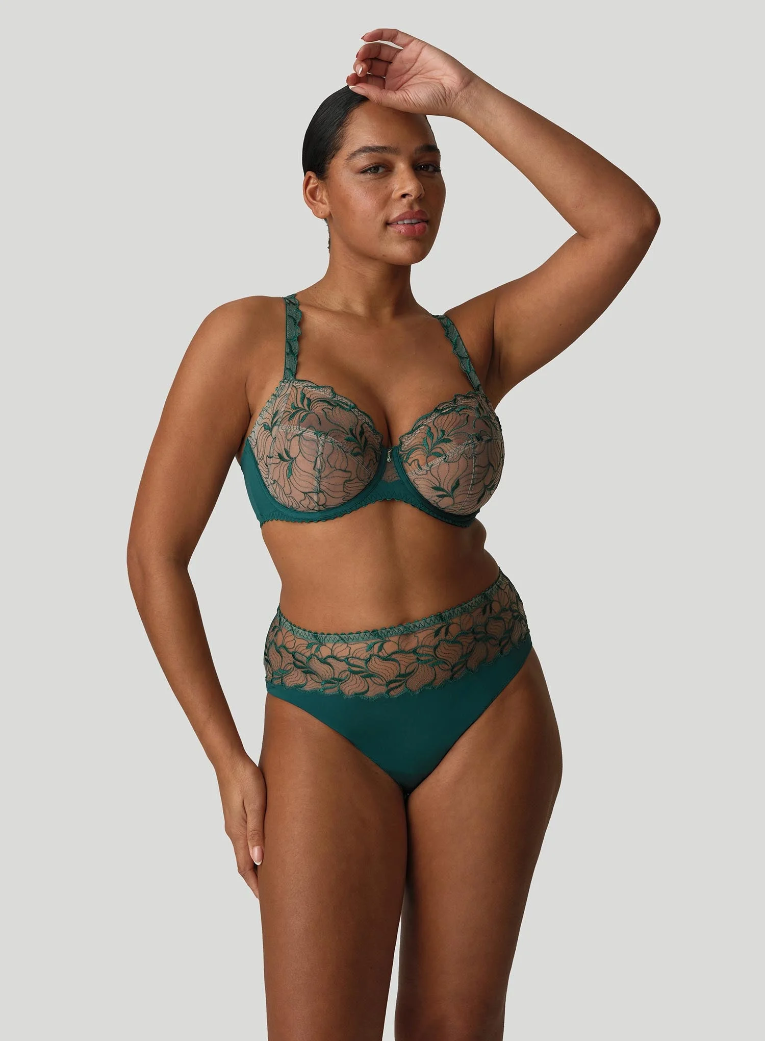 Primadonna: Springdale Full Brief Jasper Green
