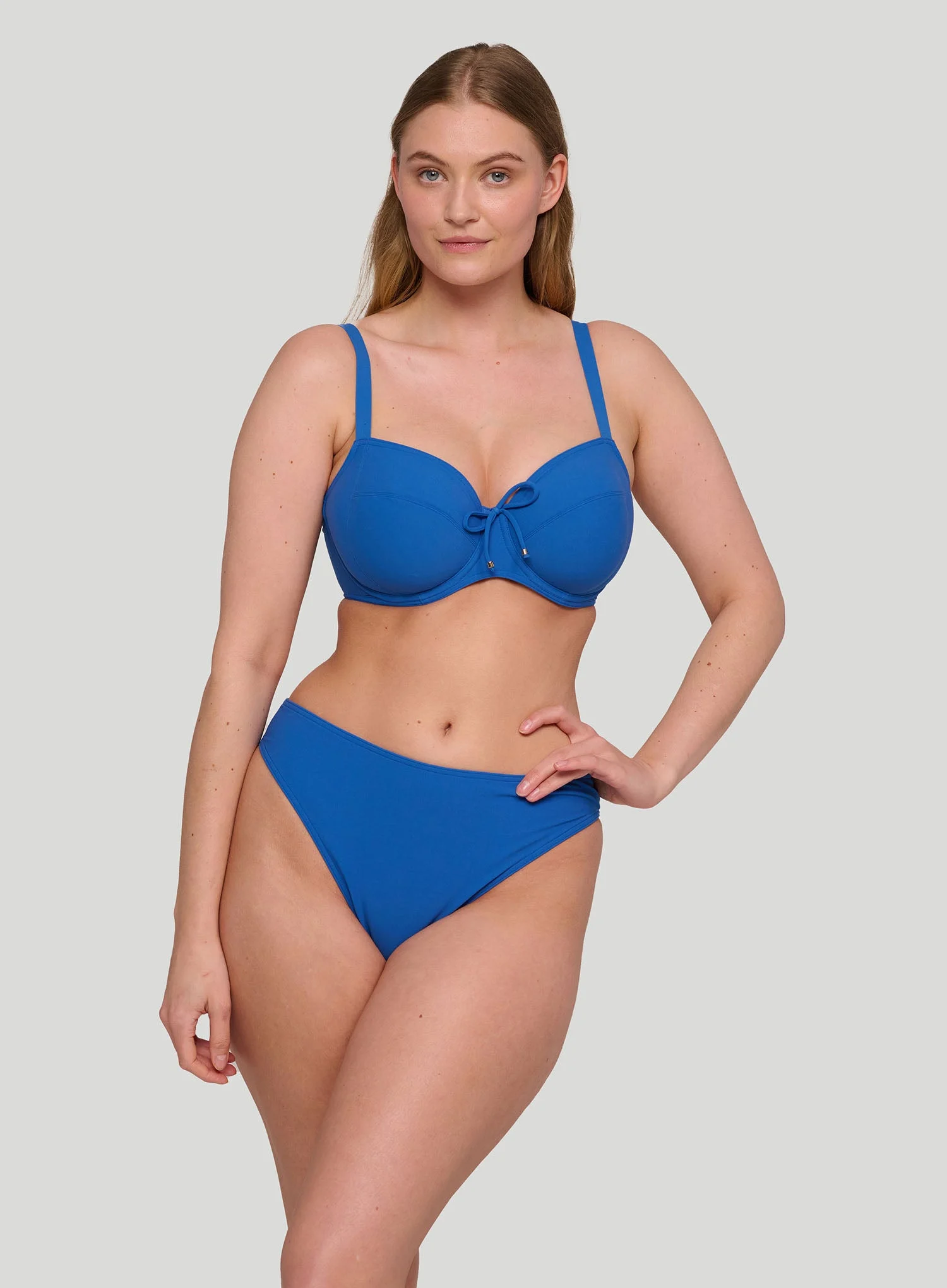 PrimaDonna Swim: Aswan Brazilian Bikini Brief Delphinium Cheer Blue