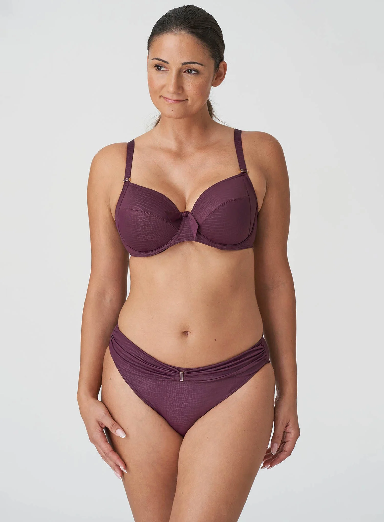PrimaDonna Swim: Dalyan Rio Bikini Brief Wine