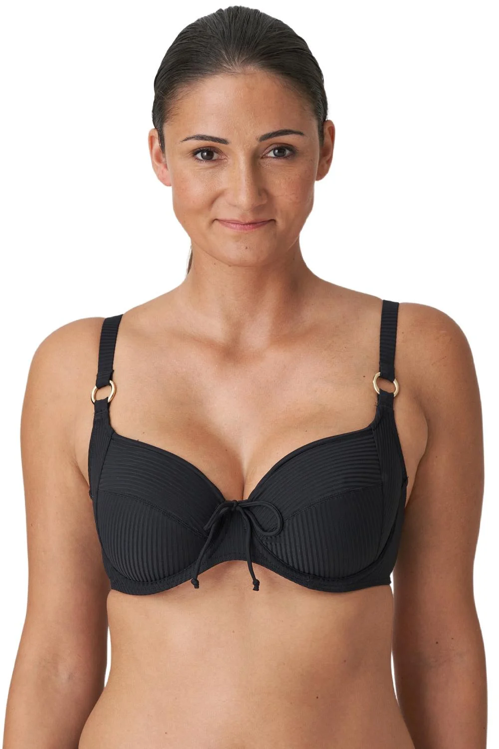 PrimaDonna Swim Sahara Full Cup Bikini Top, Black (4006310)
