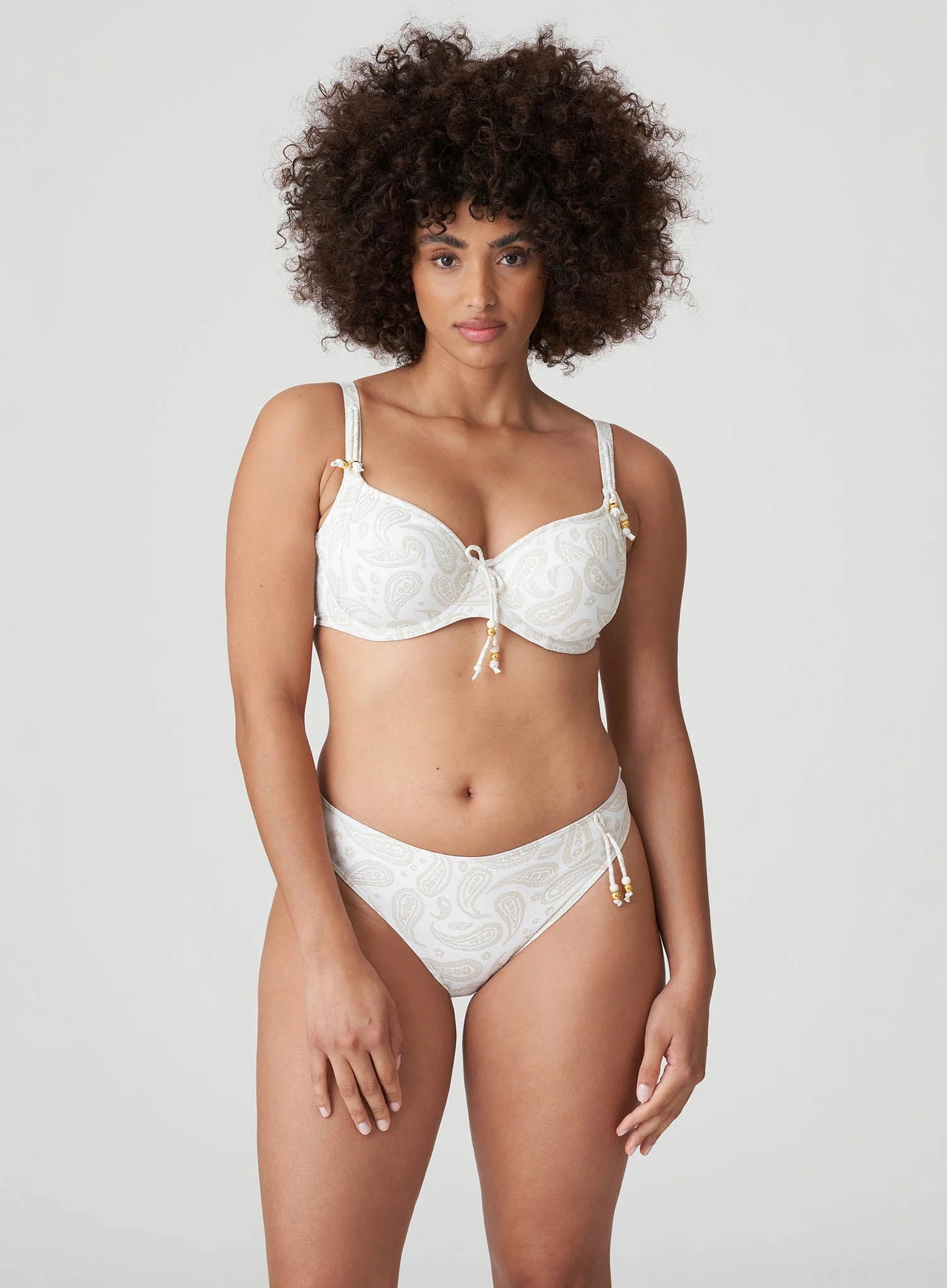PrimaDonna Swim: Sidari Full Cup Bikini Top White Yacht