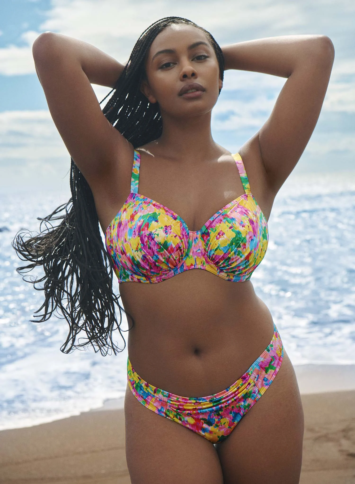 Primadonna Swim: Ubud Full Cup Bikini Top Sun Glow