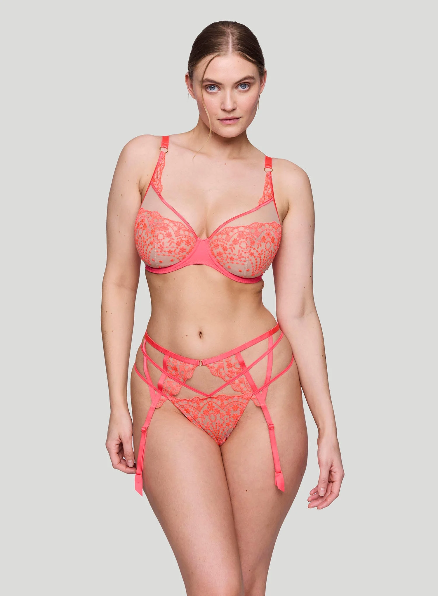 Primadonna Twist: Angelou Garter Belt Juicy Melon