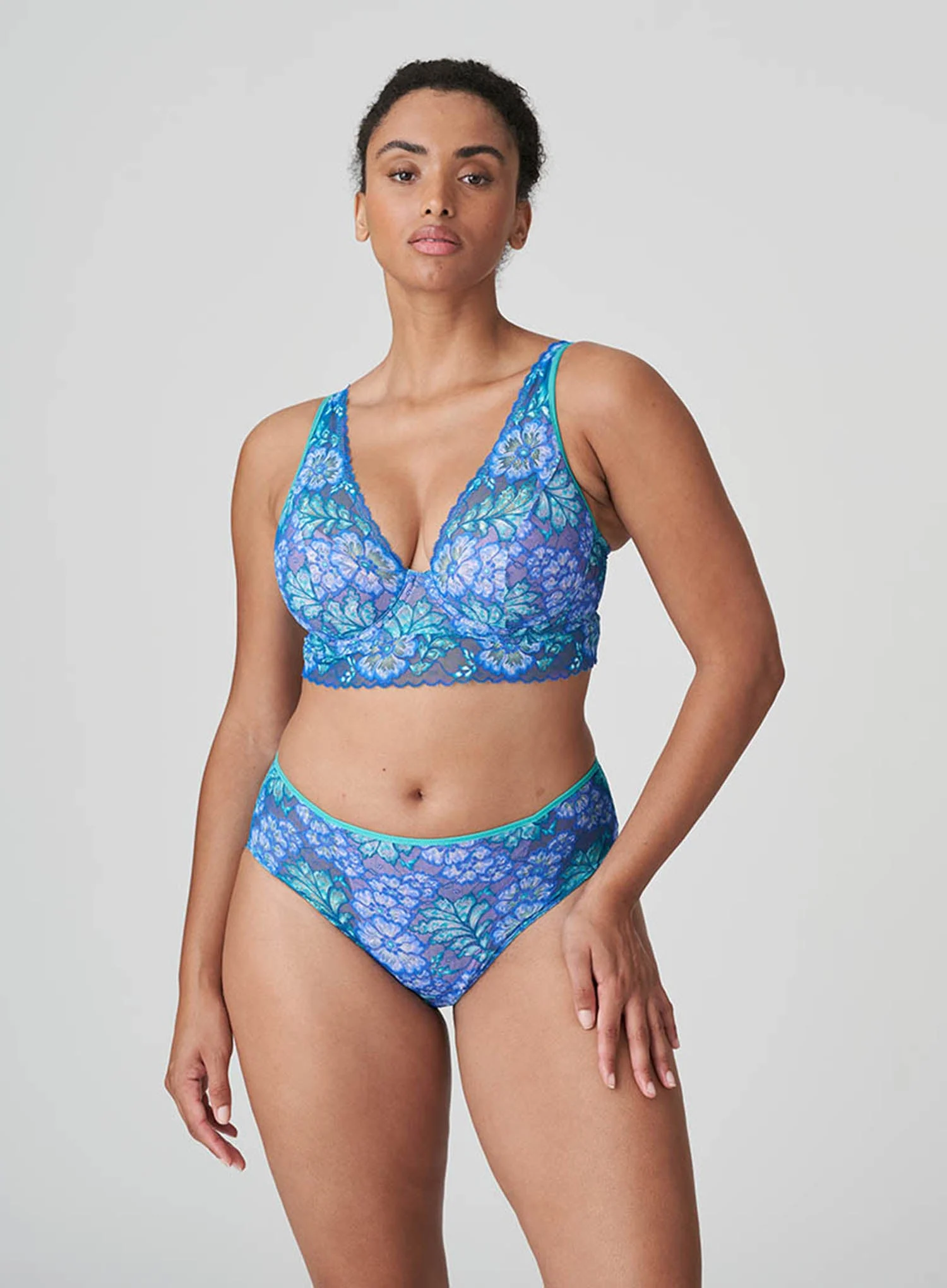 PrimaDonna Twist: Morro Bay Full Brief Mermaid Blue