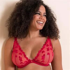 Pucker Up Deep Plunge Bra