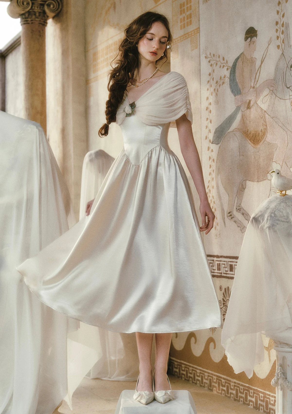 Pure White Glass Dream Dress