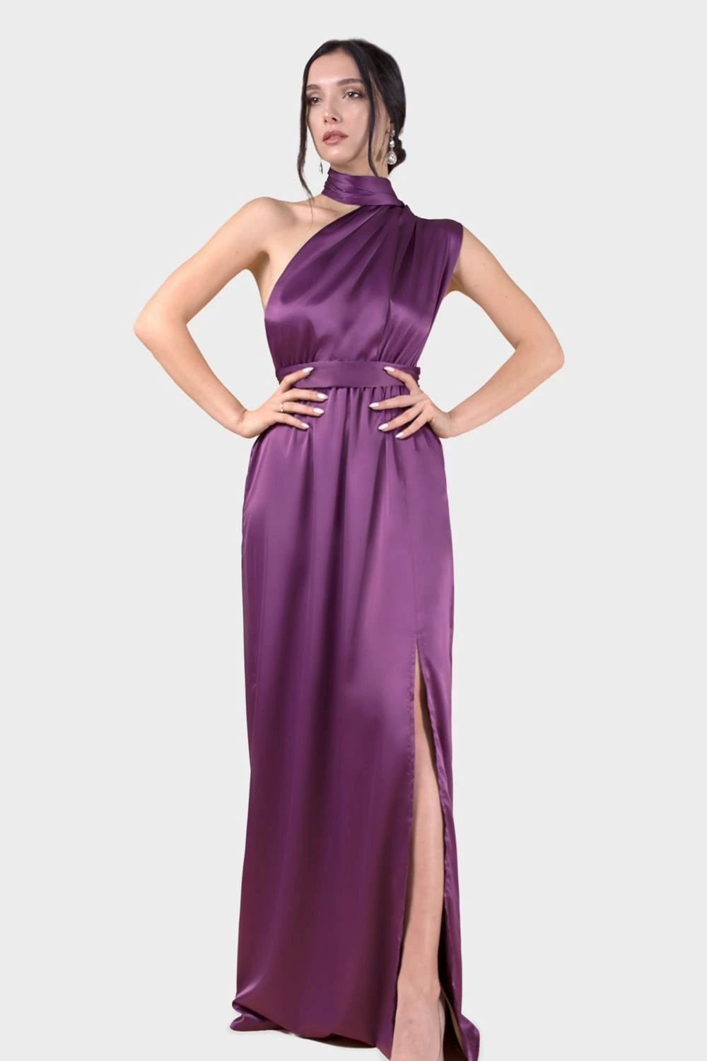 Purple Bridesmaid Dress