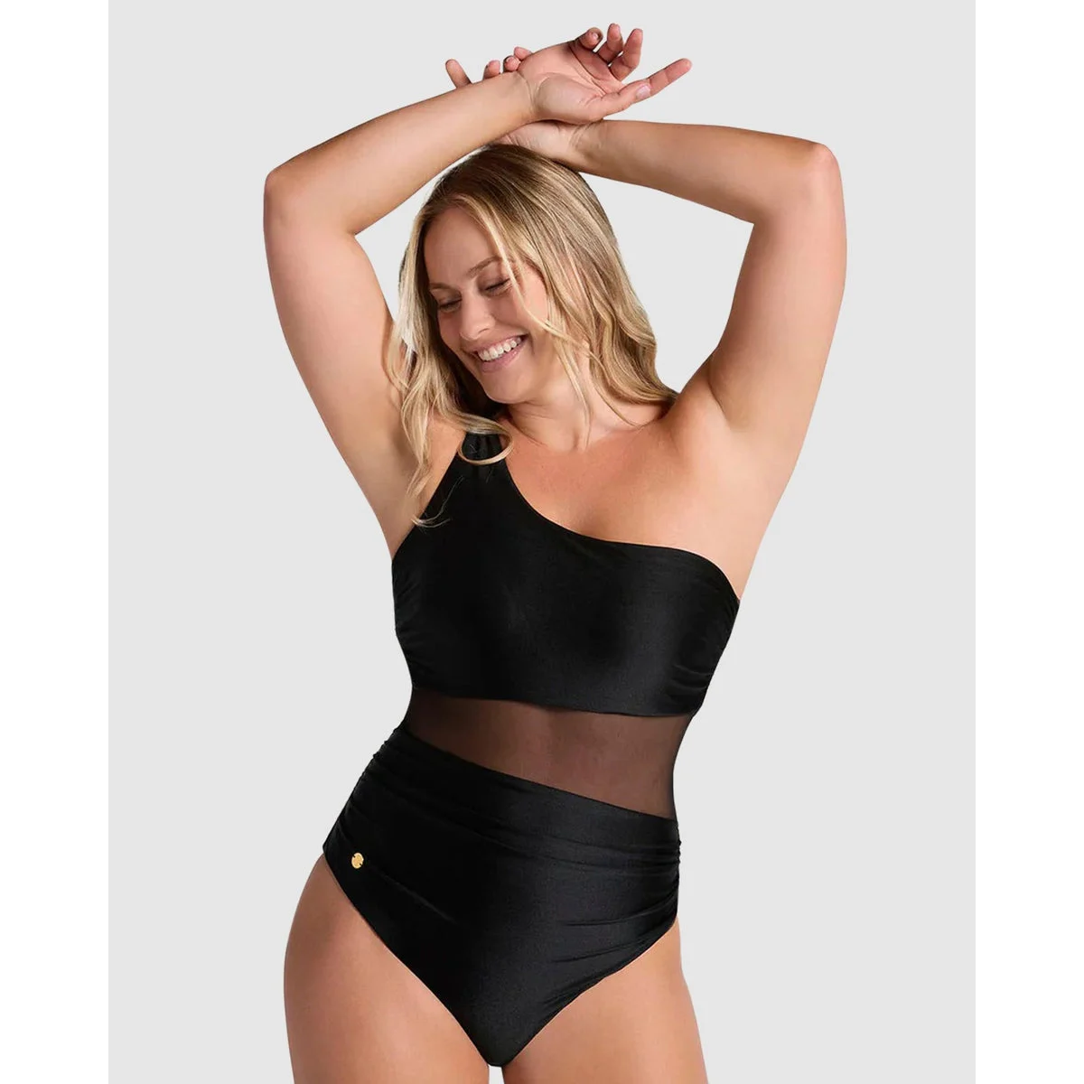Radiant Padded One Shoulder Shaping One-Piece Swimsuit