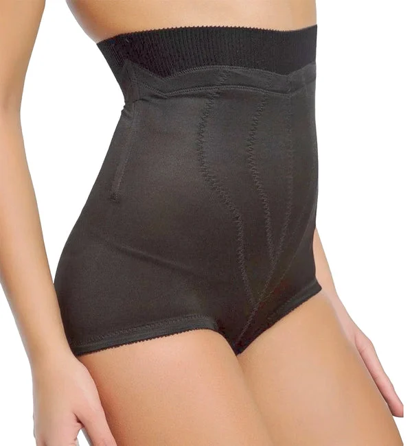 Rago Medium Control High Waist Shaping Panty (6296) - Black