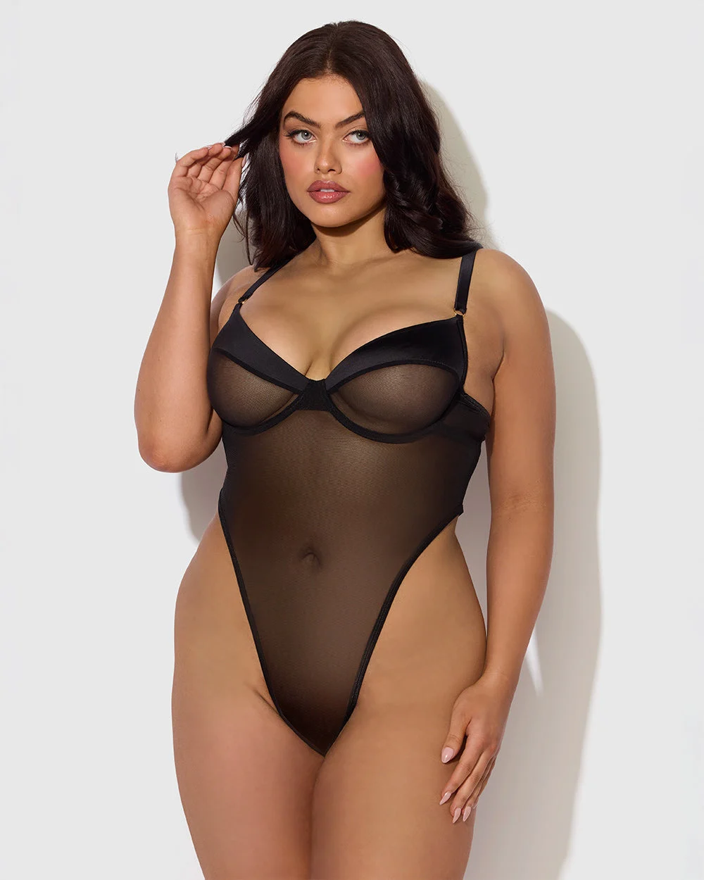 Raquel High Cut Leg Teddy