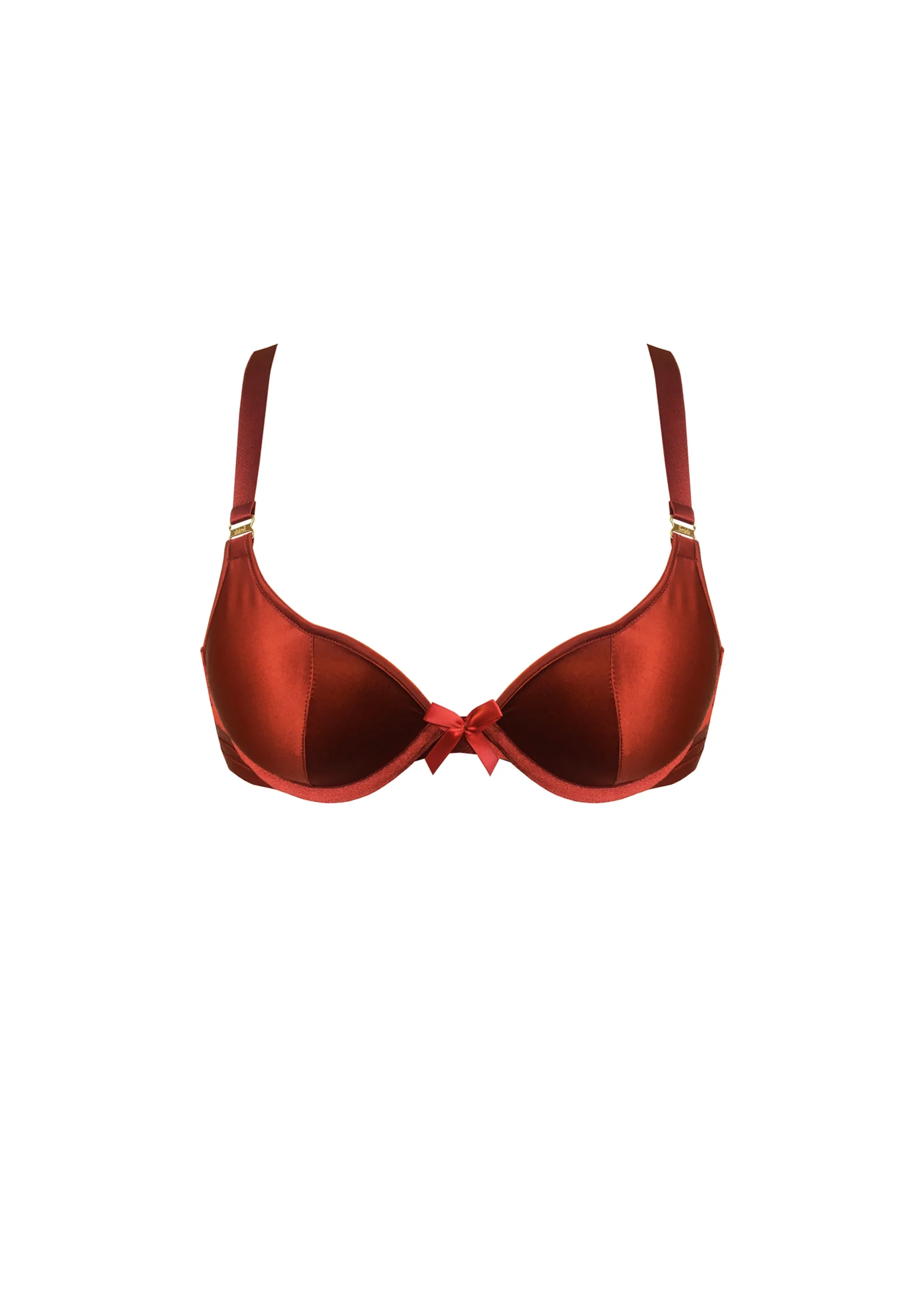 Red Push Up Bra