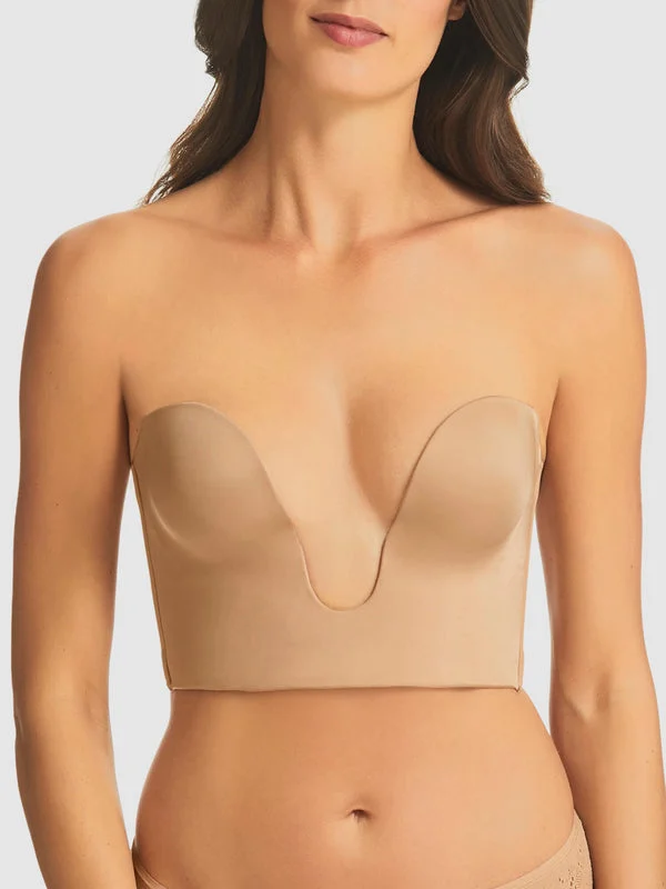Refined Strapless Plunge Bustier