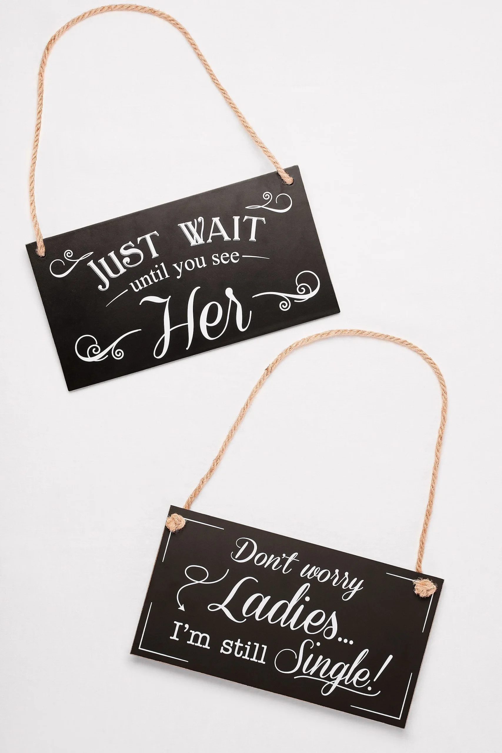 Reversible Ring Bearer Sign