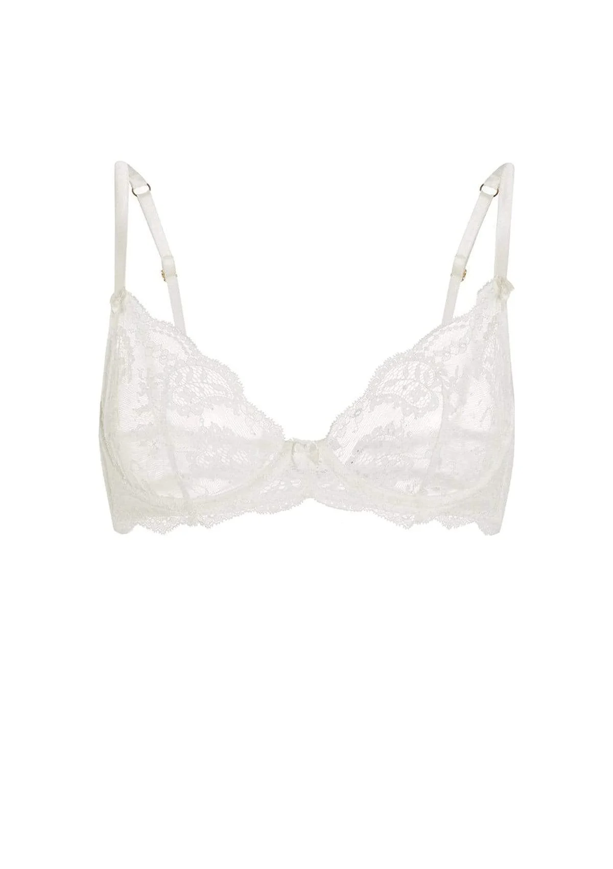 Rita Sheer Leavers Lace Bra