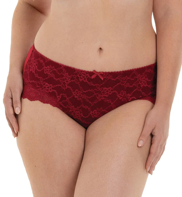 Rosa Faia by Anita Bobette High Waist Brief (1389) - Ruby
