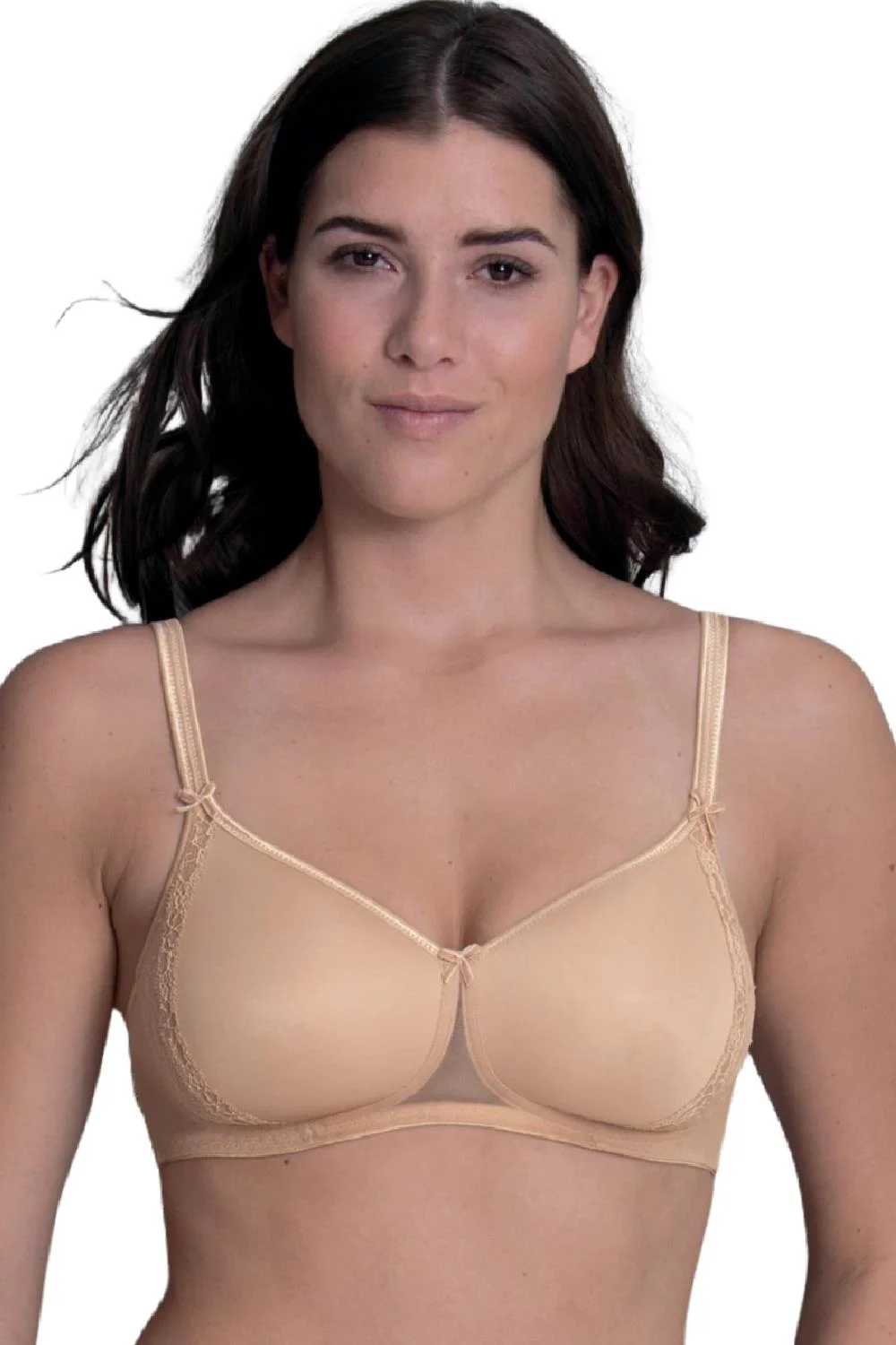 Rosa Faia Lace Rose Wireless Contour Bra, Desert (5618)