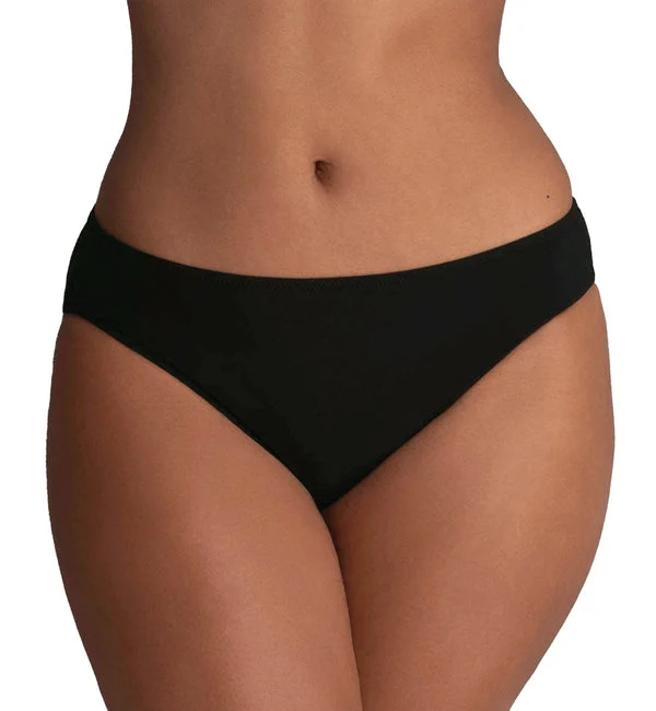 Rosa Faia Mix & Match Casual Bikini Bottom (8706-0) - Black