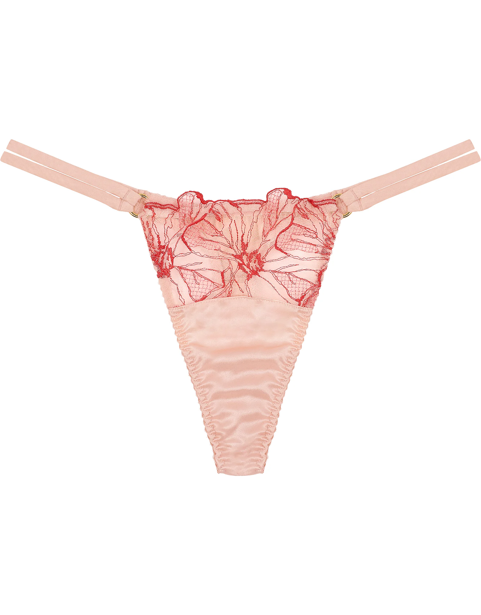 Rosa Silk Thong