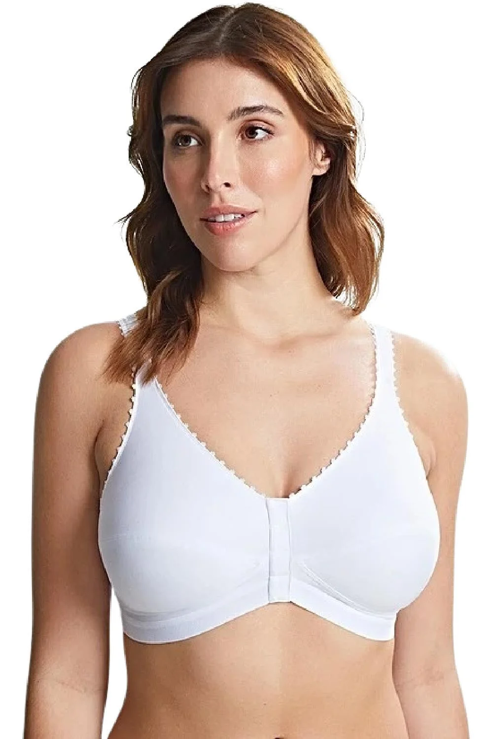Royce Front Closure Comfi Bra 1010 White
