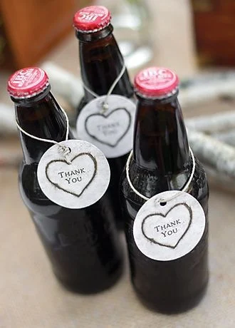 Rustic Heart Favor Cards Set of 25