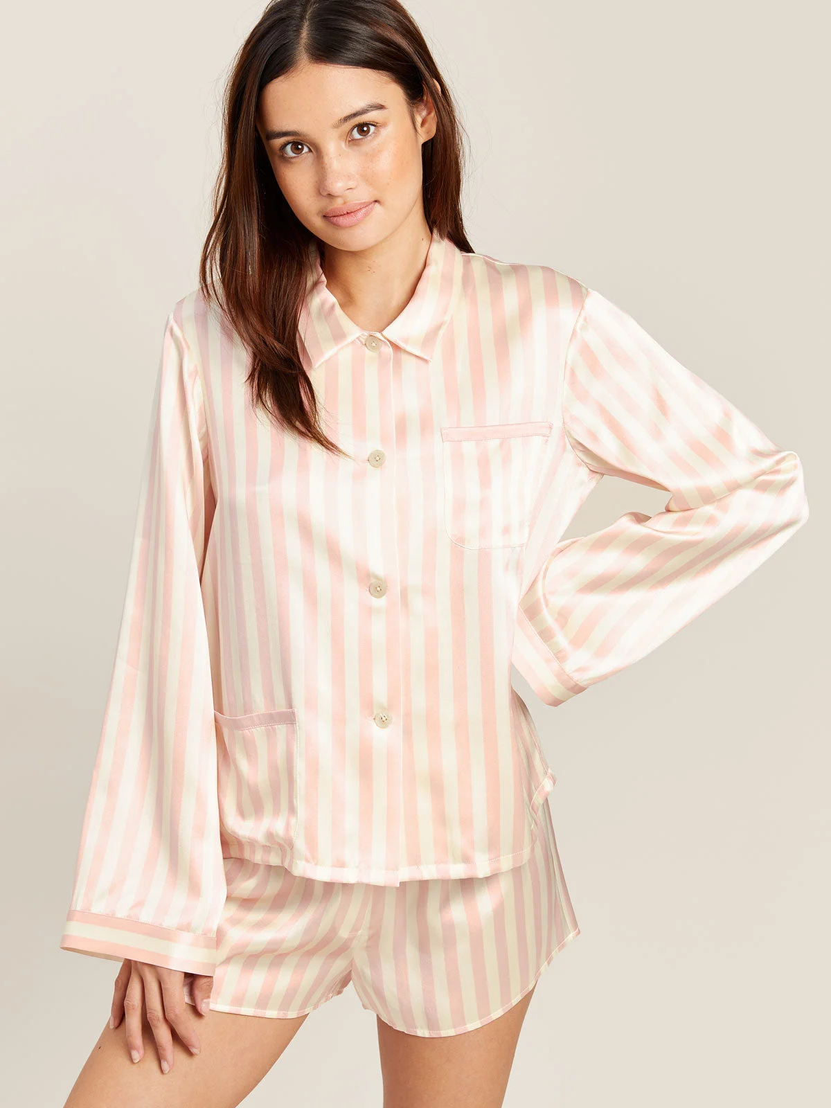 Ruthie Top in Petal Stripe