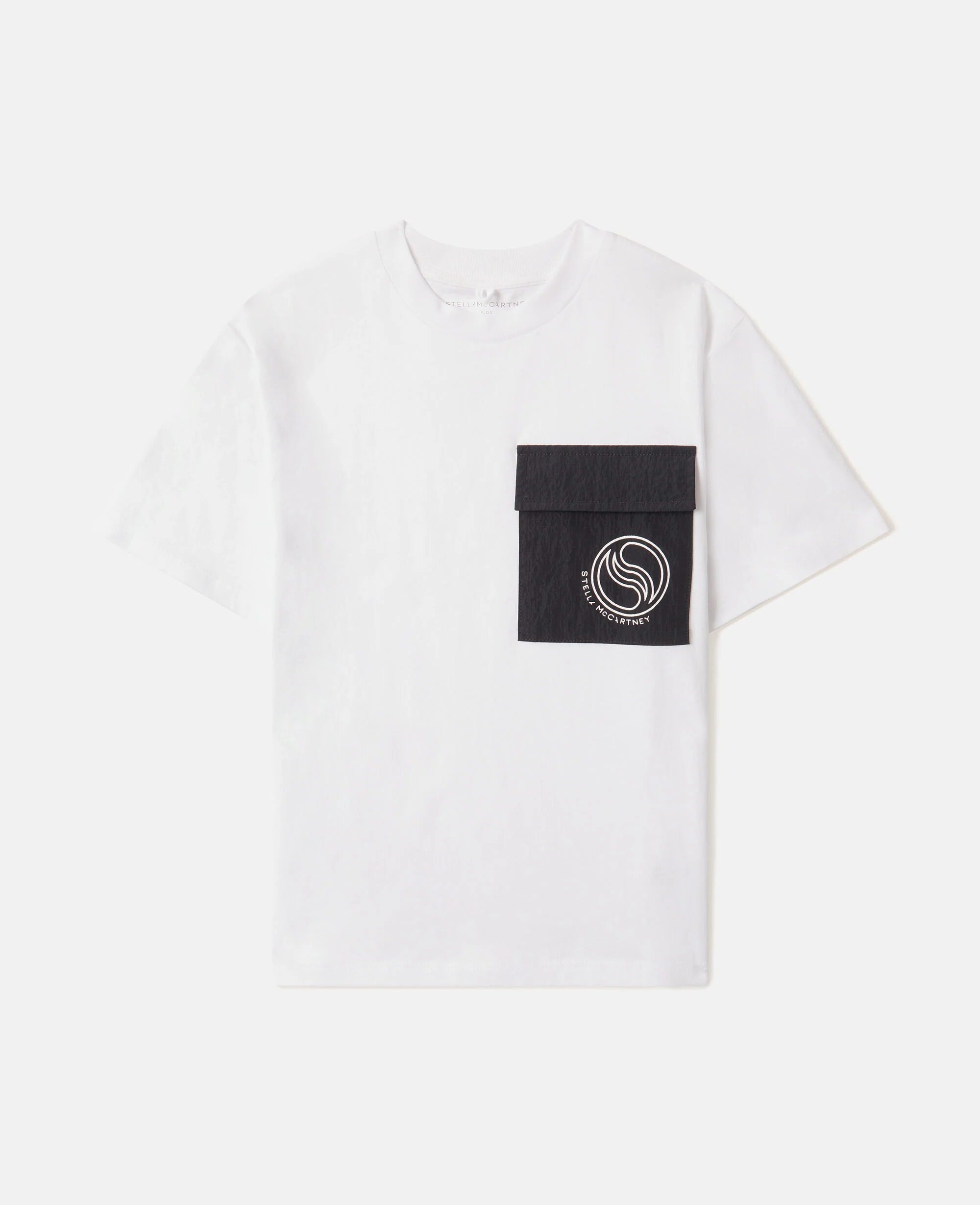 S-Wave Logo Motif T-Shirt
