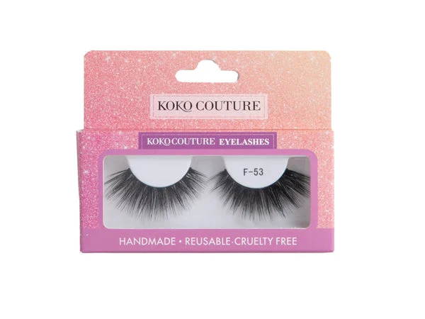 Saffron Faux Mink False Eyelashes - City Lash
