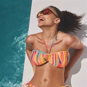 San Antonio Bandeau Bikini Top
