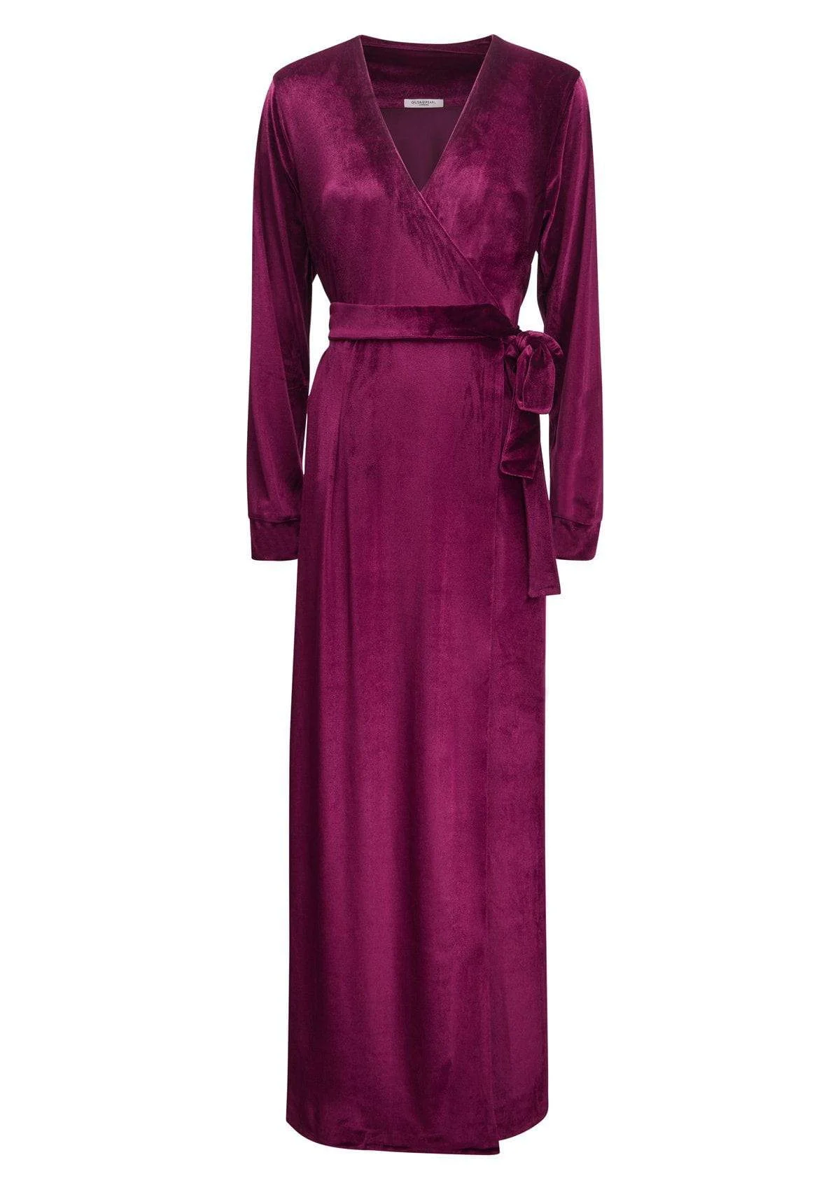 Saratoga Damson Velvet Robe