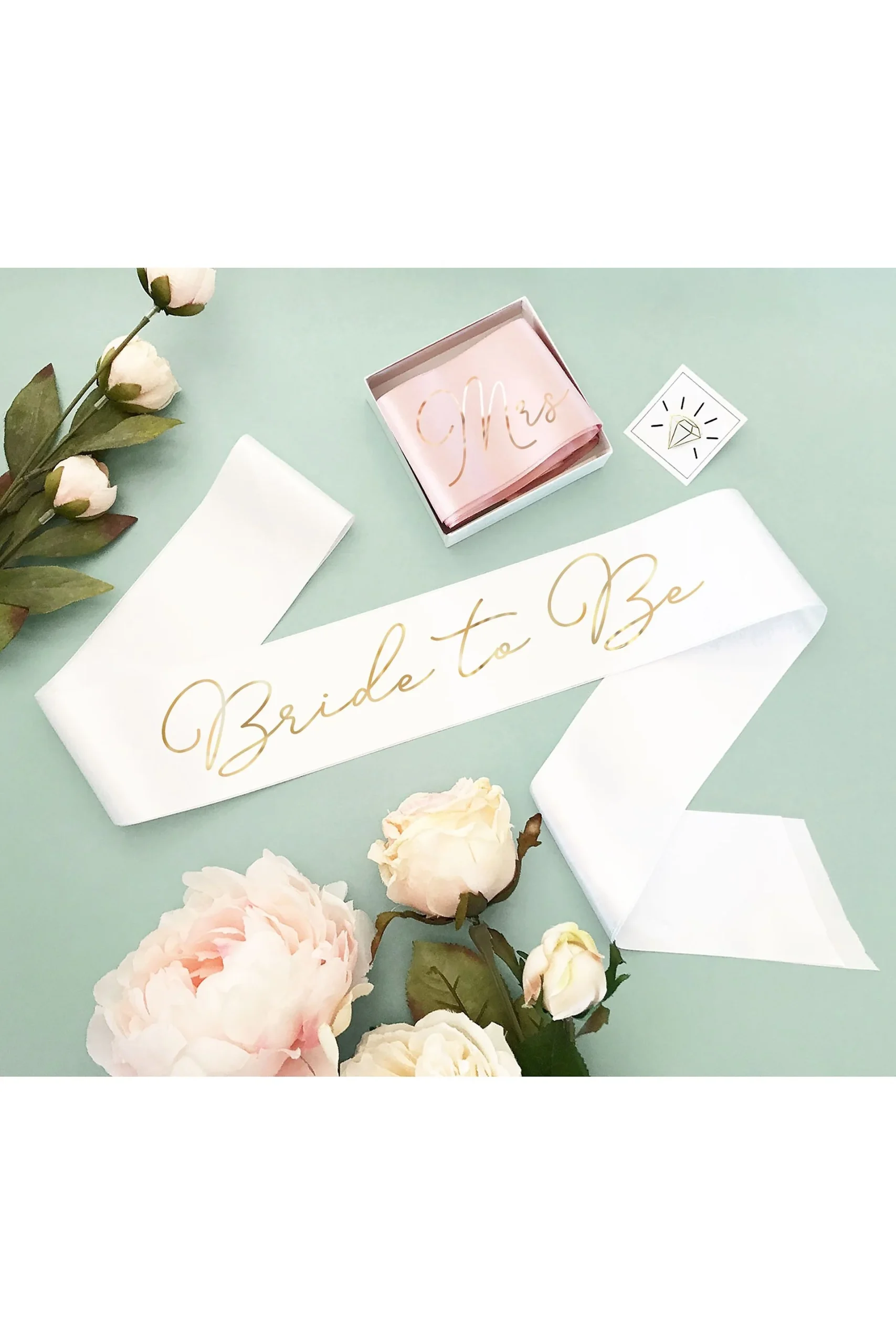 Satin Bride To Be Sash