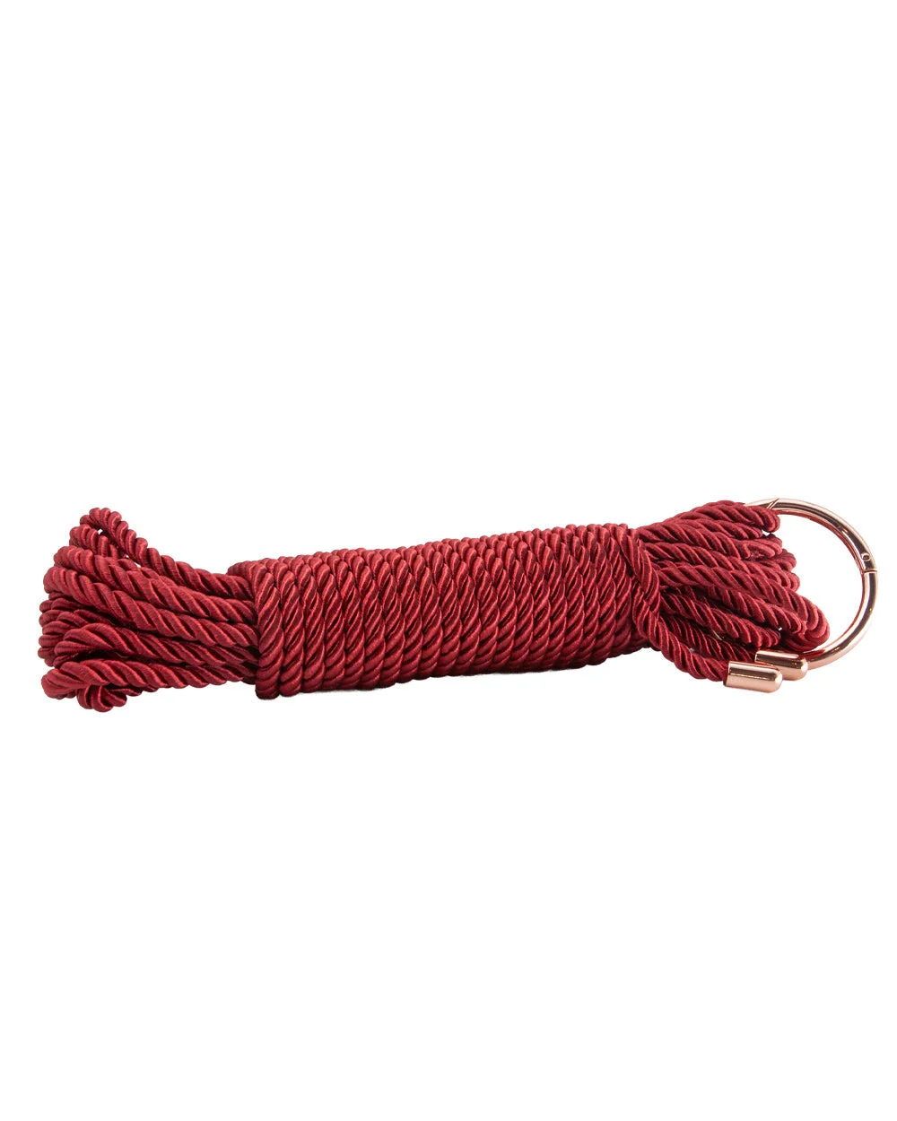 Satin Rope Nylon Rope in Red