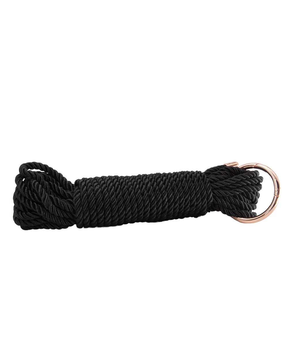 Satin Shibari Rope in Black