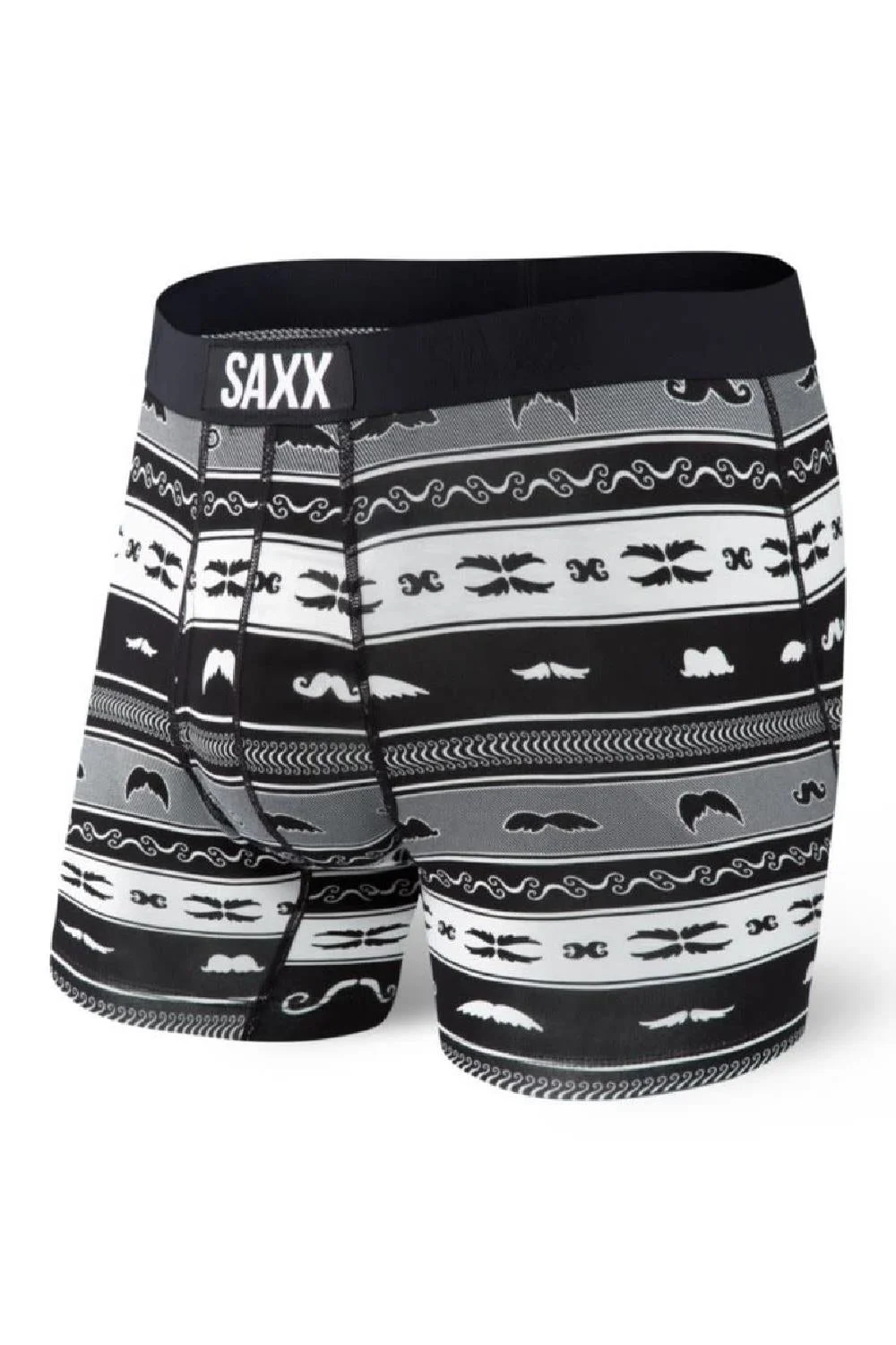SAXX Ultra Open Fly Boxer SXBB30F-STB (Black Stache)