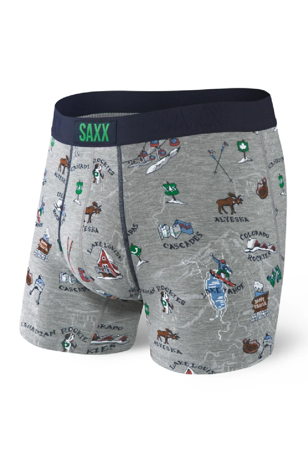 SAXX Vibe Boxer Brief SXBM35-MHG (Grey Mountain High)