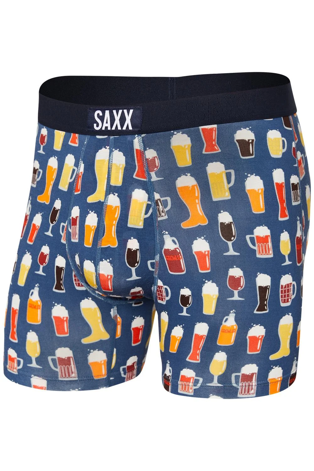 SAXX Vibe Boxer Brief SXBM35-PPD (Dark Denim Pitcher Perfect)