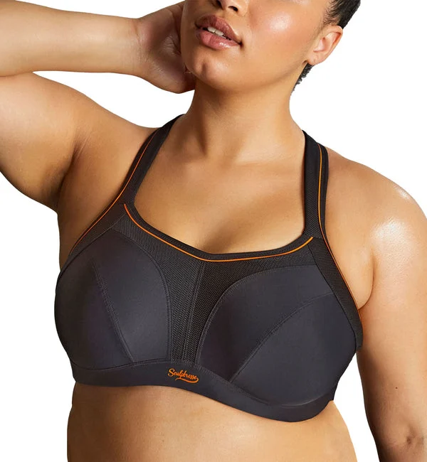 Sculptresse Activate Non-padded Underwire Sports Bra (9441) - Black