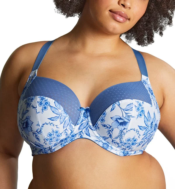 Sculptresse Bliss Full Cup Underwire Bra (10685) - Blue Floral