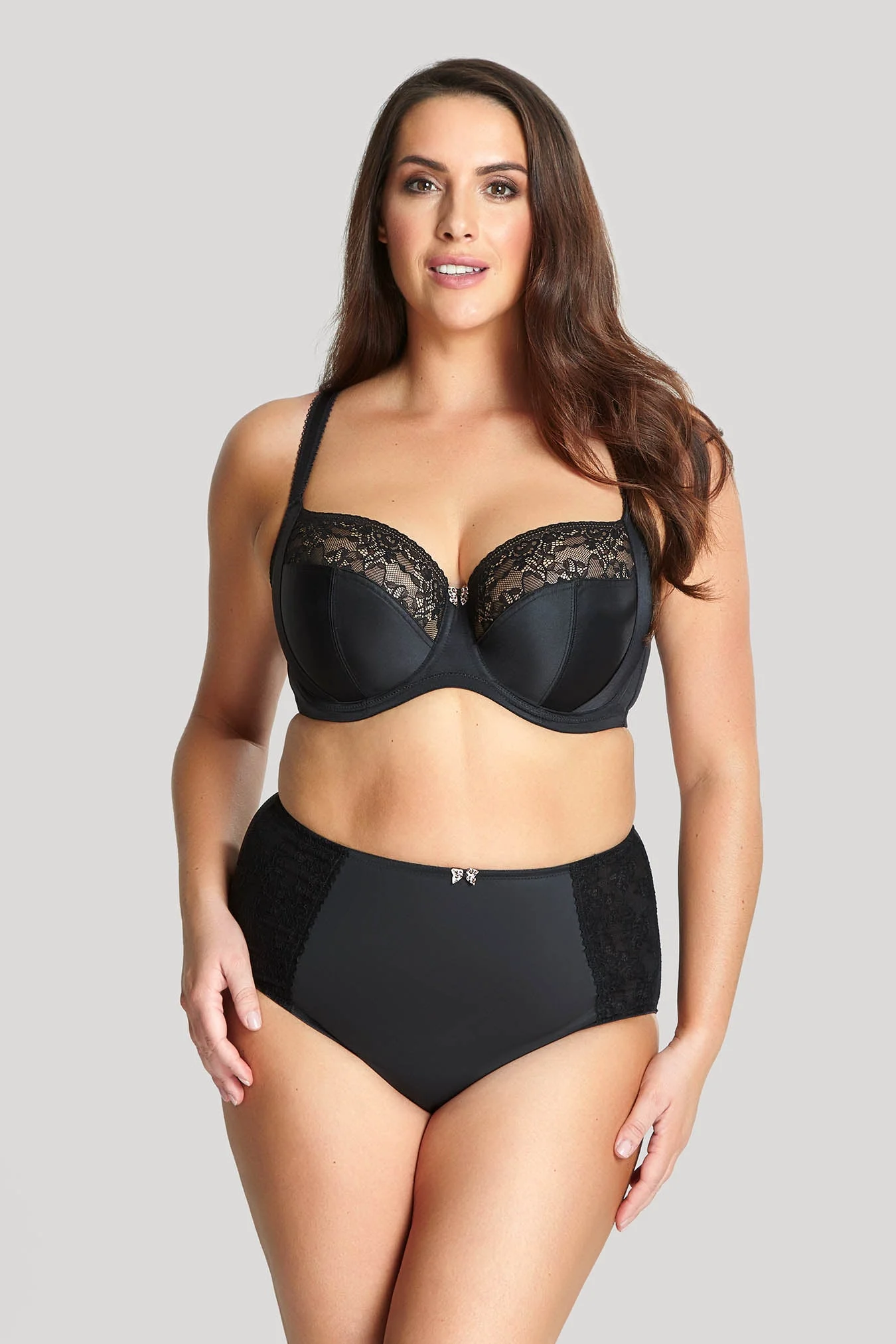 Sculptresse: Chi Chi Balconette Bra Black